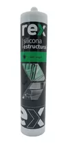 Silicona Estructural Negro 300ml Rex/mimbral