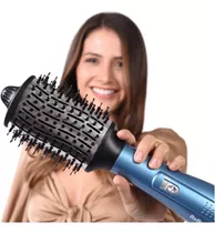 Cepillo Secador Hot Air Styling Brush Babylisspro Color Azul Marino