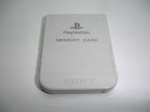 Memory Card Playstation 1 Ps1 Psone Original Branco