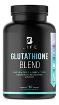 Glutatión De 180 Cápsulas Con Precursor De Glutatión B Life