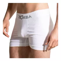 Calzoncillos Zorba Boxers X 6 Hombre Algodón Sin Costuras