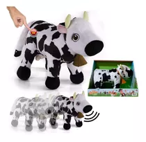 Peluche Vaca Lola Granja Del Zenon Con Movimiento Y Sonido