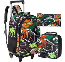 Mochila Dinosahurio Para Niños