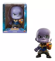 Boneco Marvel Guerra Infinita Thanos Cosbaby Hot Toys 11cms