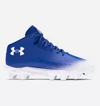 Zapato Cleats Under Armor Spotlight Rm 4.0 Azul Infantil