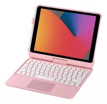 Funda Con Teclado Marca Ini / Para iPad 9.7  / Pink