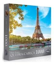 Quebra Cabeça Paris França 1000 Peças Toyster