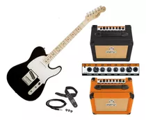  Pack Guitarra Squier Fender + Accesorios + Rocker Music 