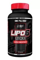 Nutrex Lipo 6 Uc Black  60 Cápsulas