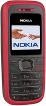 Celular Nokia 1208 Desbloqueado Vermelho