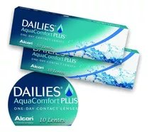 Lentes De Contato Dailies Aqua Comfort 10 Lentes 02 Caixas