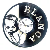 Reloj De Pared En Disco De Vinilo , Personalizados 