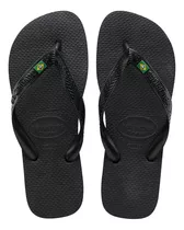 Ojotas Havaianas Brasil Unisex Originales - Olivos