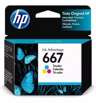 Tinta Hp Tricolor 667