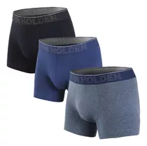 Boxer 3pack Martino  Azul Marino John Holden Underwear