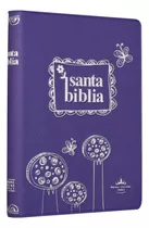 Biblia Reina Valera 1960 Económica Violeta Mediana Vinil