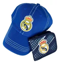 Gorra Y Cartera Club Real Madrid' Original De Moda