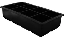 Cubetera Para 8 Cubos De Hielo De 5cm - Cukin Negro