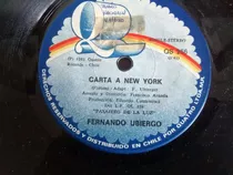 Vinilo Single De Fernando Ubiergo - Canta A New York ( P60