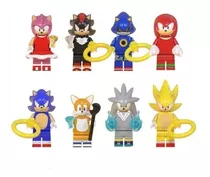 Sonic Shadow Knuckles Tails Silver Metal Sonic Amy Rose