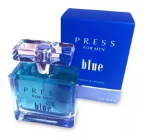 Karina Rabolini Press For Men Blue Perfume 75ml Volumen De La Unidad 75 Ml