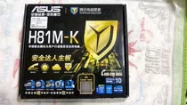 Placa Mãe Asus H81m-k Lga1150 P/ 4ª Geração - Até 16gb Mem.