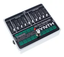 Pedal De Efecto Electro-harmonix Bass Micro Synth  Blanco