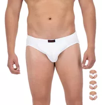 3 Piezas Bikini Trueno 100% Algodón Ropa Interior Hombre 