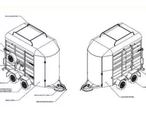 Projeto Para Construir  Reboque Trailer 2 Cavalos - Pdf