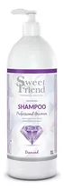 Shampoo Sweet Friend Professional Groomer Diamond -  1 Litro Fragrância Diamond Tom De Pelagem Recomendado Claro E Escuro