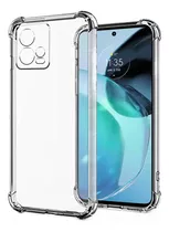 Estuche Forro Transparente Antigolpes Moto G72