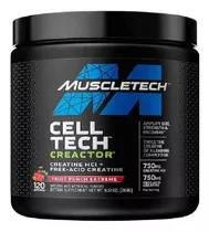 Suplemento En Polvo Muscletech  Cell-tech Creactor Sabor Fruit Punch Extreme En Pote De 235g