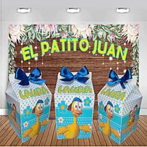 12 Cajas Milk Patito Juan (18x9,50x9,50 Cm
