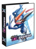 Álbum Pasta Fichário Pokemon Ash Greninja Capa Dura