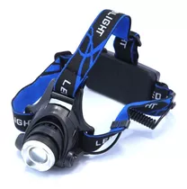 Lanterna De Cabeça T6 Led Cree Tatica Profissional C/ Zoom