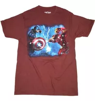 Remeras Marvel Civil War Originales Importadas Nuevas!