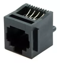 10 Peças - Modular Jack Rj45 Fêmea 8p8c 180 Graus Pt  52-10 