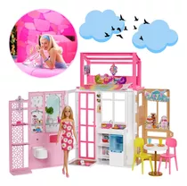 Casa Da Barbie Glam Com Boneca New House Mattel Original