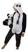 Pijama Térmica De Panda Para Niños Y Adultos