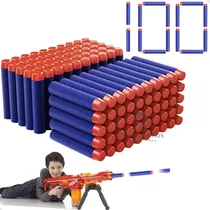 Kit Refil Munição Balas Jogo Lançador De Dardos  Nerf 100 Un