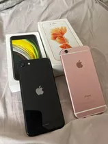 Apple iPhone SE (2a Geração) 64 Gb - Preto E 6s - Rose Gold