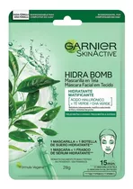 Mascarilla Facial En Tela Garnier Hidratante Matificante 28g Tipo De Piel Mixta A Grasa