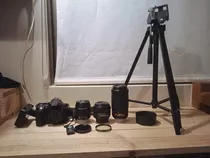 Cámara Dslr Nikon D5300 + 2x Lentes + Trípode + Accesorios 