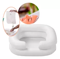 Tazón Lavapelo Inflable Portátil Plegable Lavabo 