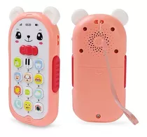 Teléfono Celular Musical Luminoso Juguete Para Bebé Y Niños