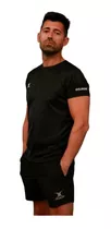 Remera Gilbert Revolution Tee Negro Running 0490