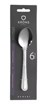 Set De 6 Cucharas Cuchara De Té Perlado Krons Blister