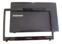 Tampa + Moldura Compatível Samsung Np270e5j Np270e5g Azul