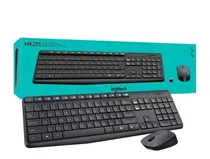 Kit De Teclado Y Mouse Inalámbrico Logitech Mk235 Entrega Ya