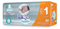 Pañales Bbtips Sensitive Etapa 1 Unisex P